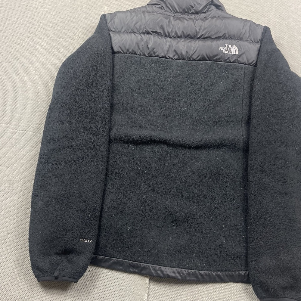 The North Face Denali 550 Fill Goose Down Puffer Jacket Womens Medium Black - Picture 8 of 13
